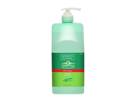 Green Cross 70% Isopropyl Alcohol with Moisturizer 1000ml