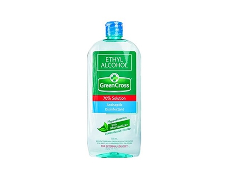 Green Cross 70% Ethyl Alcohol with Moisturizer 500ml