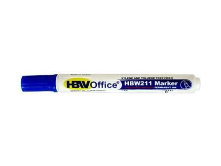 HBWOffice 211 Permanent Marker Blue