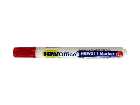 HBWOffice 211 Permanent Marker Red