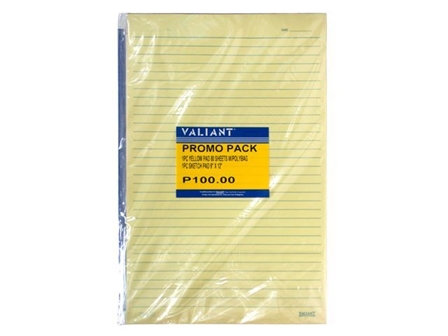 Valiant Yellow Pad + Sketch Pad Promo Pack 2s