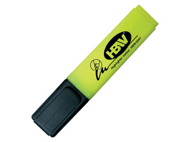 HBW Highlighter Marker 2091 Yellow