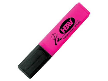 HBW Highlighter Marker 2091 Pink
