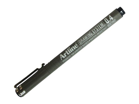 Artline Drawing System 0.4 Black