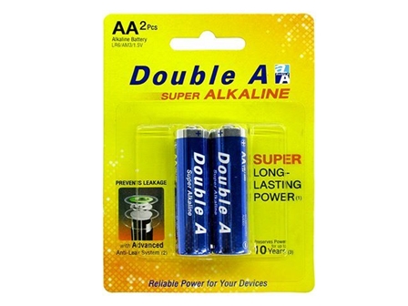 Double A Super Alkaline Battery AA 2s