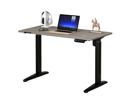 Sit/Stand Height-Adjustable Desk LT202D GGrey