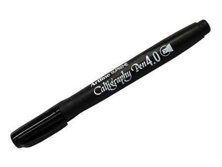 Artline Supreme Calligraphy Pen EPF244 4.0mm Black