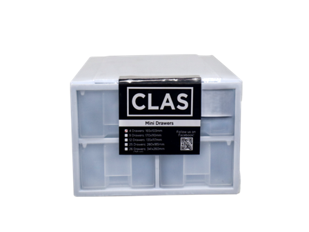 Clas Mini Drawers 4D 165x103mm