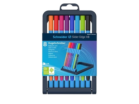 Schneider Slider Edge Ballpoint Pen XB Pen Case 8s