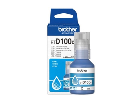 Brother BTD100C Ink Bottle Cyan