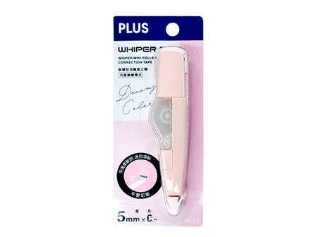 Plus Whiper MR Correction Tape WH-615 Pastel Assorted