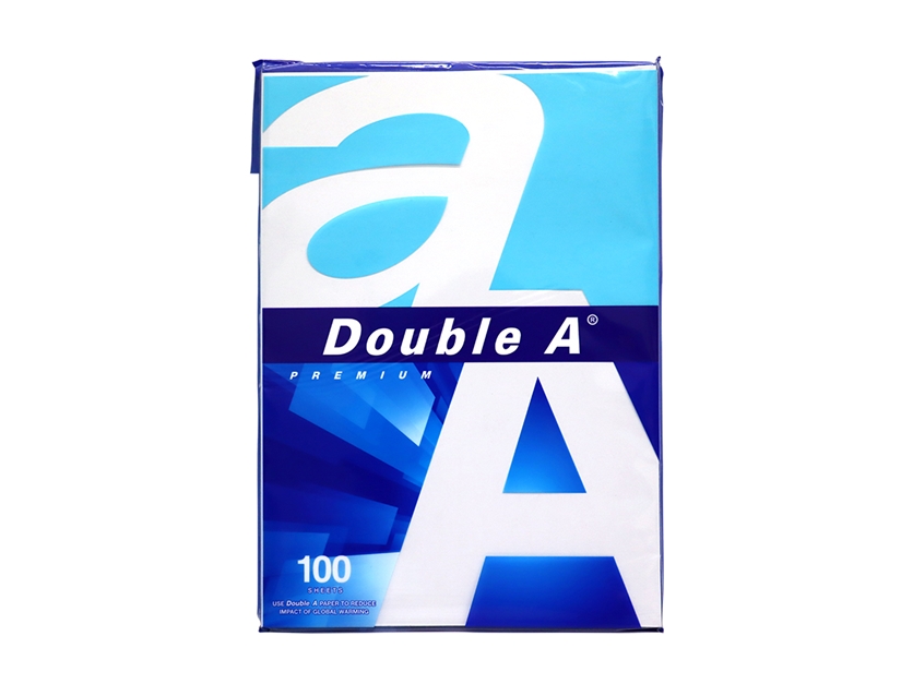 Double A Copy Paper Premium A4 80gsm 100s