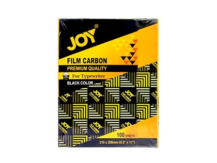 Joy Carbon Paper Black Letter 100s