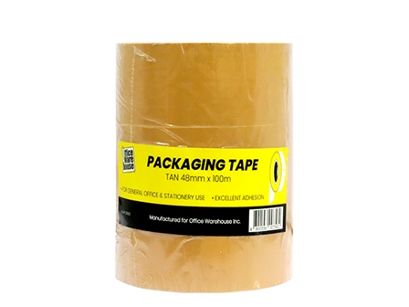 Office Warehouse Packaging Tape 48mmx100m 3s