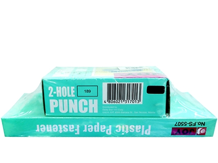 Joy Mini 2-Hole Punch and Fastener Bundle