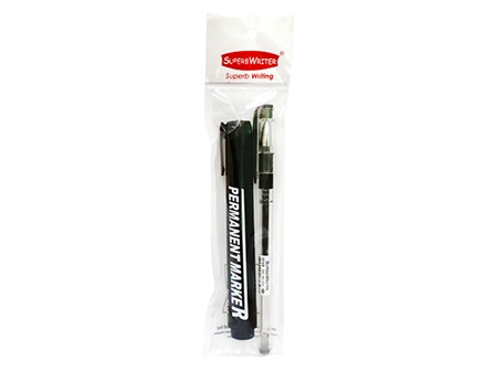 Superb Permanent Marker and Gel Pen GP-638 Value Pack 2s