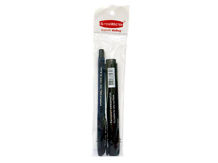 Superb Permanent Marker and Gel Pen GP-318 Value Pack 2s
