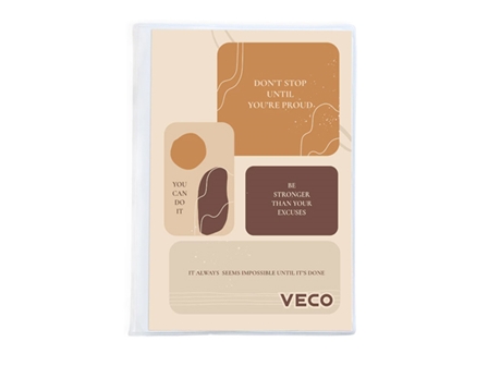 Veco Dynamic Notes String Binder 10 Divisions