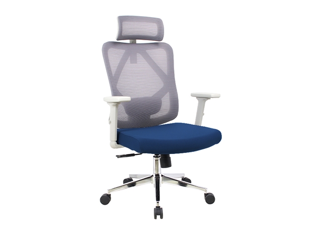 Executive Chair M18G Mesh with 3D Arm Blue