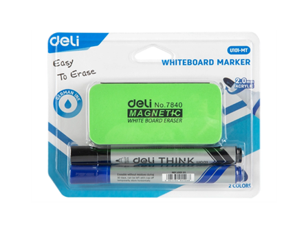 Deli U101-MT Whiteboard Marker Set