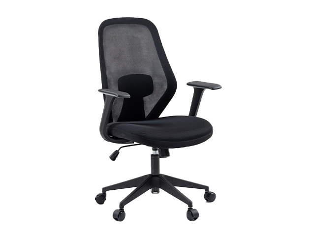 Managerial Chair 8388M-BK Mid-Back Mesh Office Chair Black