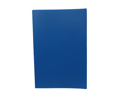 Plastic Folder Pressboard Blue Legal