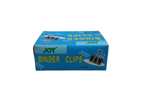 Joy Binder Clips Black 2