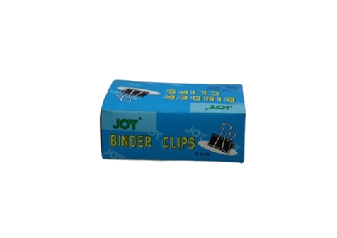 Joy Binder Clips Black 1