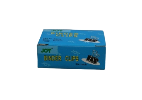 Joy Binder Clips Black 3/4