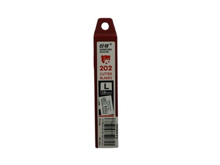 Sinseung Cutter Blade Big 0.40mm - 10 Tubes 18mm 