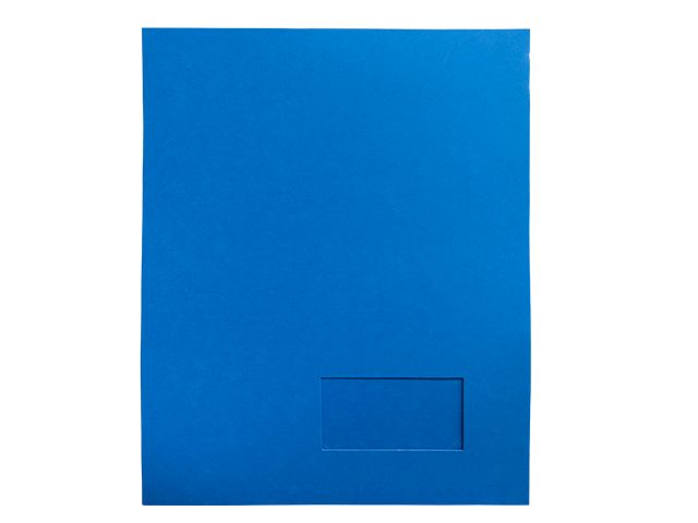 Starfile Presentation Folder Letter Blue 