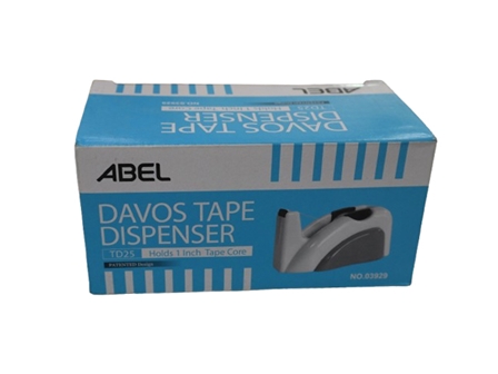 Abel TD25 Tape Dispenser Assorted Color