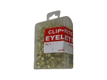 Cliprite Eyelet No. 5 Gold 250 PK