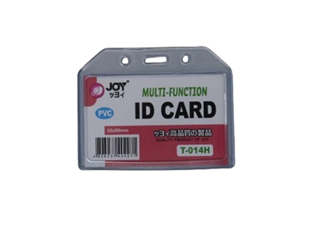 Brightbus T014H ID Card Holder Clear 54x85mm