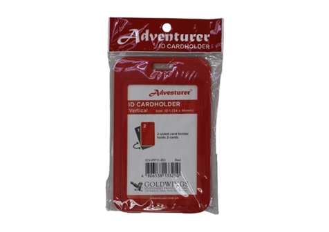 Adventurer IDV-PP11 ID Card Holder Vertical 2-Sided 54x54 mm