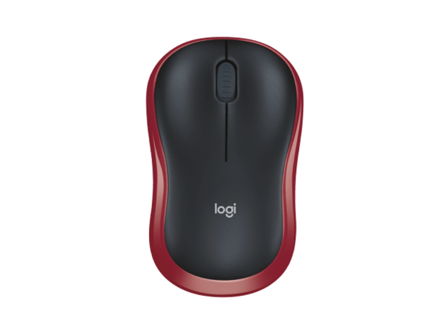 Logitech M185 Wireless Mouse Red