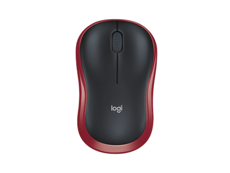 Logitech M185 Wireless Mouse Red