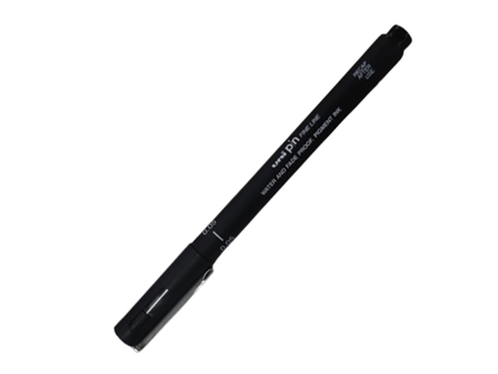 Unipin Technical Drawing Pen 0.05mm Black