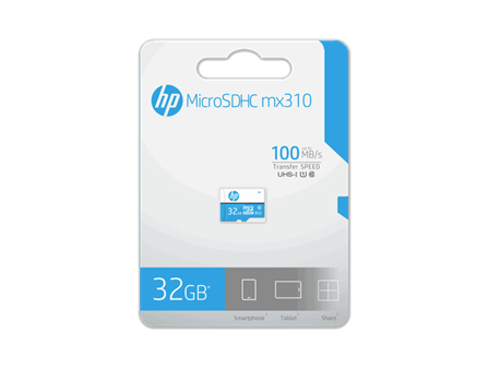 HP mi210 microSDHC™ Flash Memory Card 32GB
