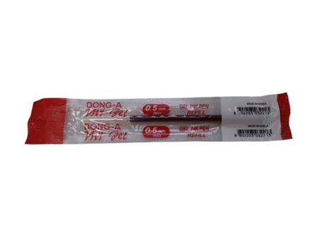 Dong-A Gel Pen Refill Red 0.5mm