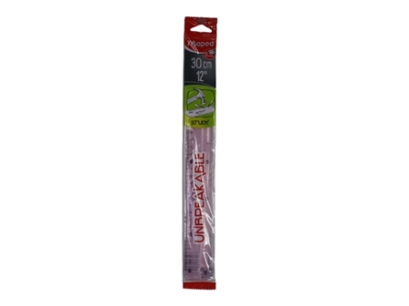 Maped Plastic Ruler 245611 30cm