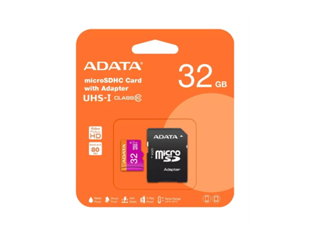 ADATA microSDHC with Adapter UHS-I Class10 32GB