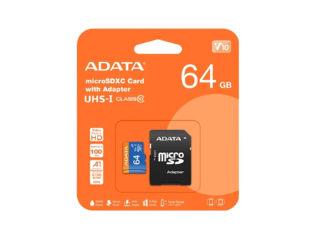 ADATA microSDXC with Adapter UHS-I Class10 64GB
