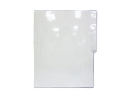 Adventurer Folder  w/Plastic FWJL/FFJ4S White Letter