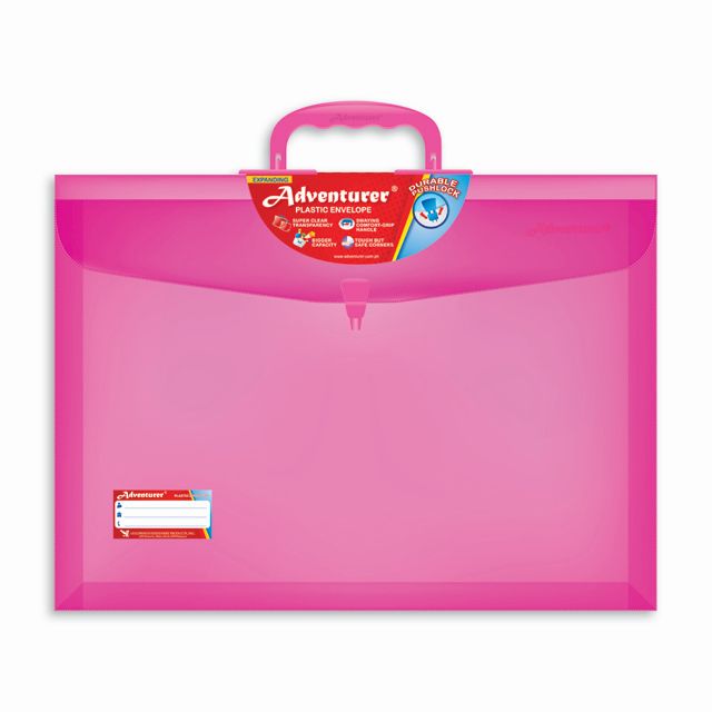 Adventurer Plastic Envelope E19LWH Pushlock Legal