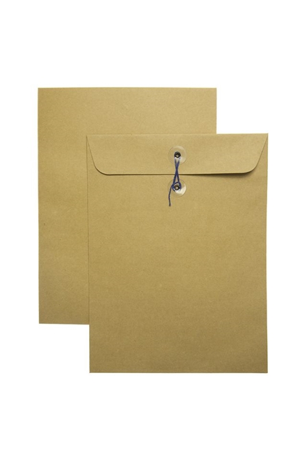 Click Catalog Envelope w/String Kraft 9 x 12