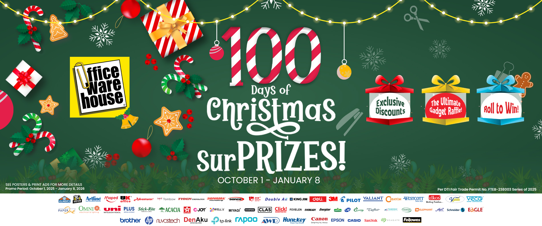 100 Days of Christmas Surprizes